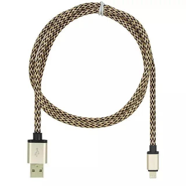 Braided USB Cable for iPhone 6s 6plus iPad Mini iPod