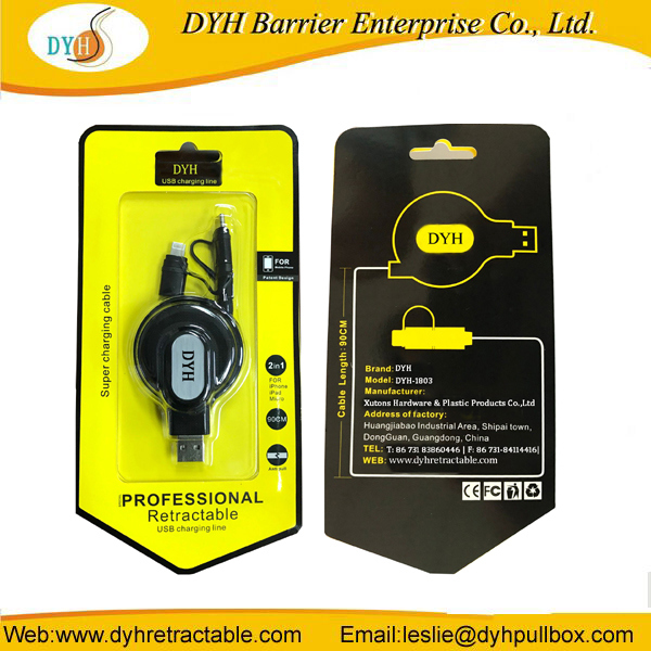 Wholesale Dyh Manufacturer Supply 1-1.5 M Mobile Phone Charge Portable Mini USB Extension Cable