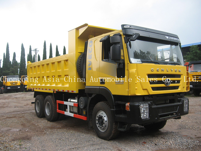 Genlyon 380HP 6X4 Construction Mine Tipper/Dump Truck