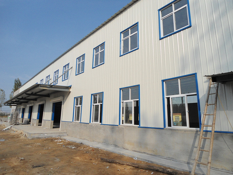 Steel Structure Plant Building for Qingdao Beer Co., Ltd. (KXD-SSB34)