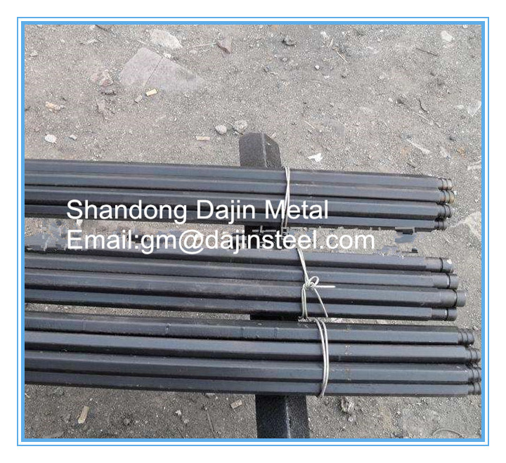 Tapered Drill Rod H22 for Rock Drilling Drilling Pipes