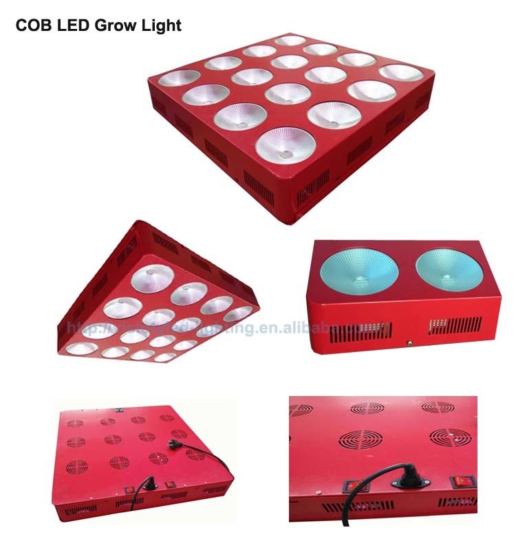 LED Grow Light Manufacture 300W 450W 600W 1200W COB LED Grow Light for Greenhouse and Tent