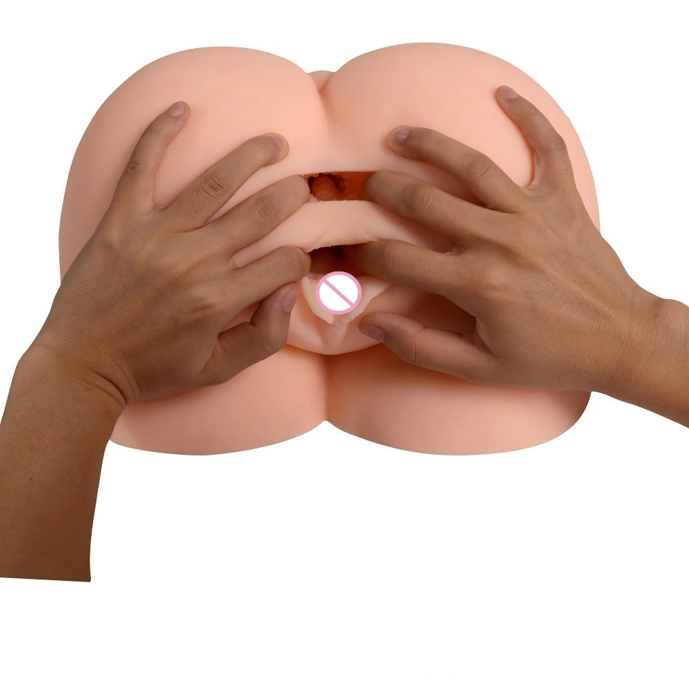Real Silicone Sex Products Artificial Vagina and Anal Big Ass
