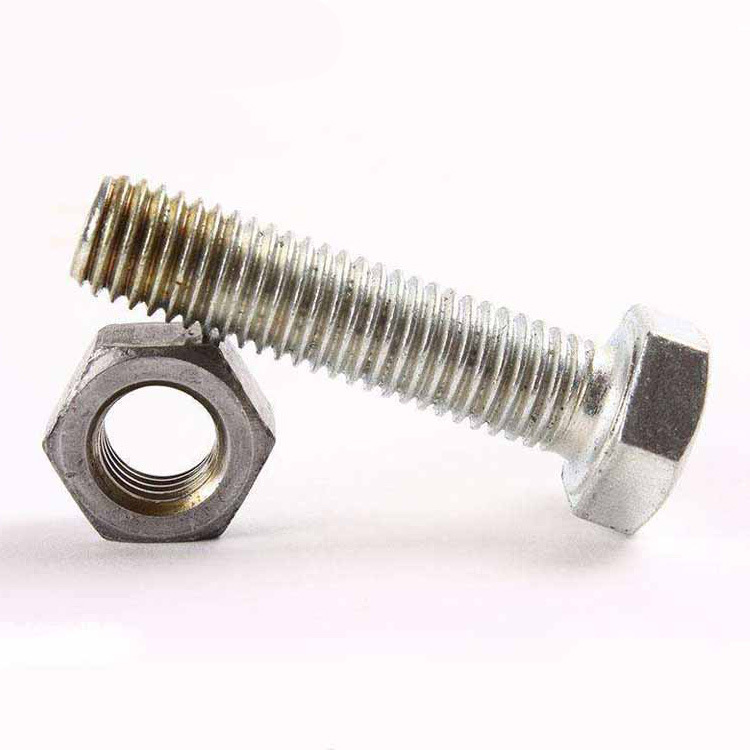 Chinese Fastener Manufacture Hex Head Stainless Steel Machine Screws and Nuts