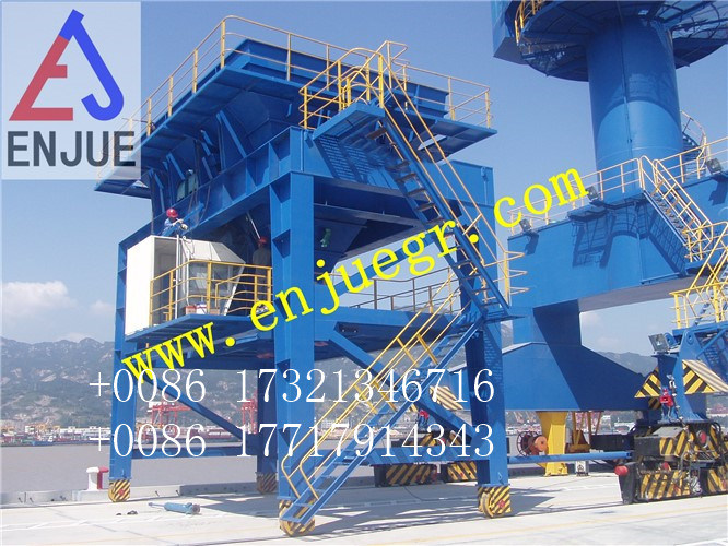 Rubber Tire Dust-Trap Hopper Mobile Type Dusting Hopper Dedusting Hopper Loader