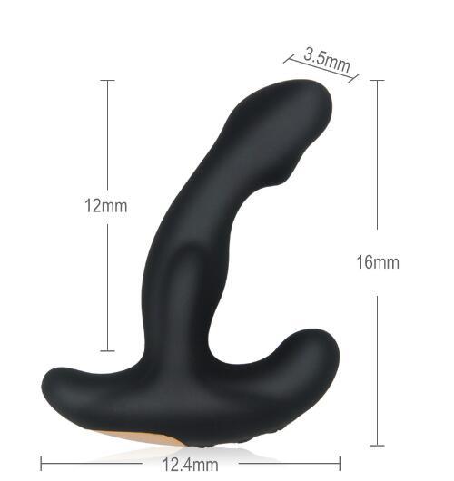 Double Shock Posterior Anal Plug Unisex Sex Flirting Prostate Massager