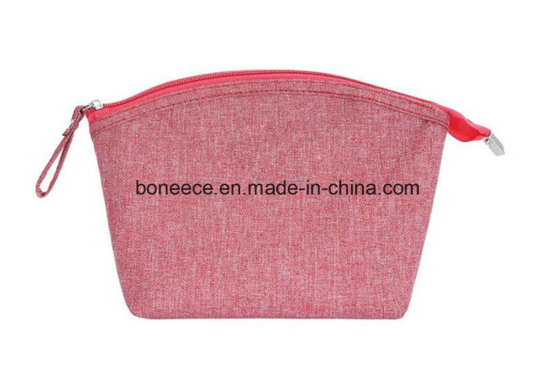 New Shape Canvas Promotion Cosmetic Pouch Travel Makeup Bag for Gift