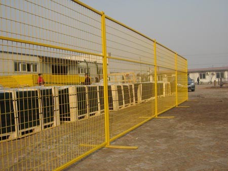 Movable PVC Coated 6ftx10FT Canada Temporary Fence