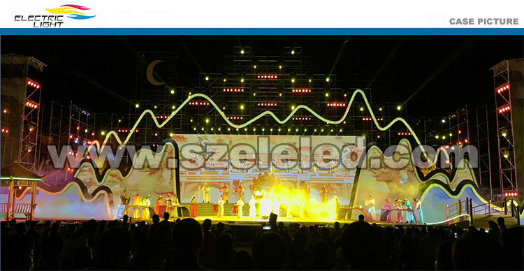 P3.91 High Brightness Energy Saving Full Color Outdoor Fixed LED Rental Solution Display Screen for Advertising