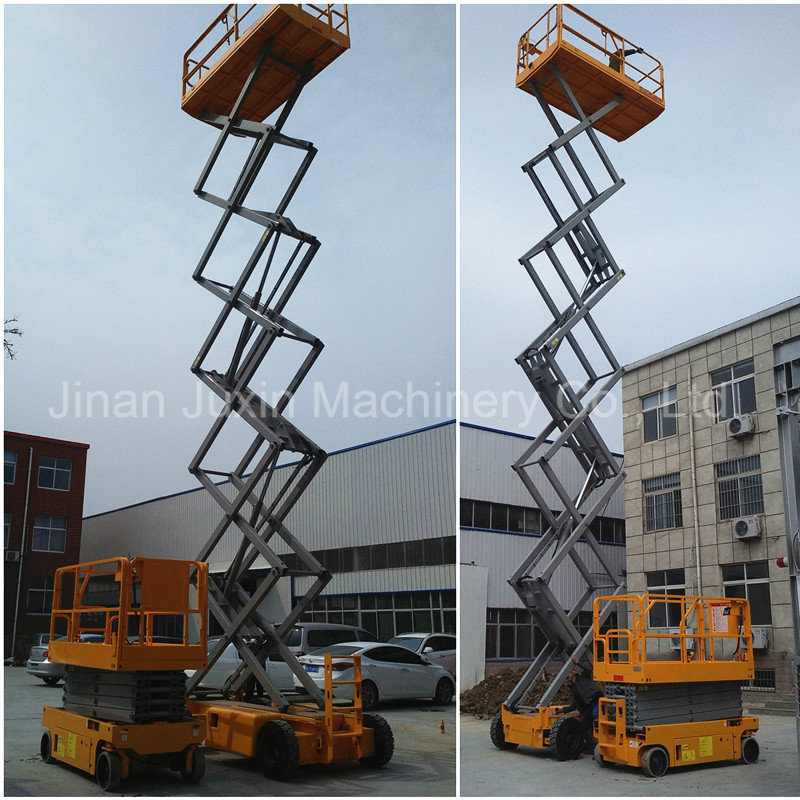 14m Self-Propelled Scissor Lift Mobile Scissor Lift Table