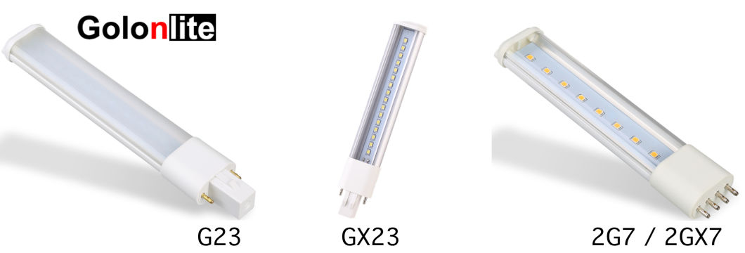 Factory Price Ce 120V 220V 277V LED Pls Tube Light 2g7 2gx7 Gx23 G23 LED Pl Lamp