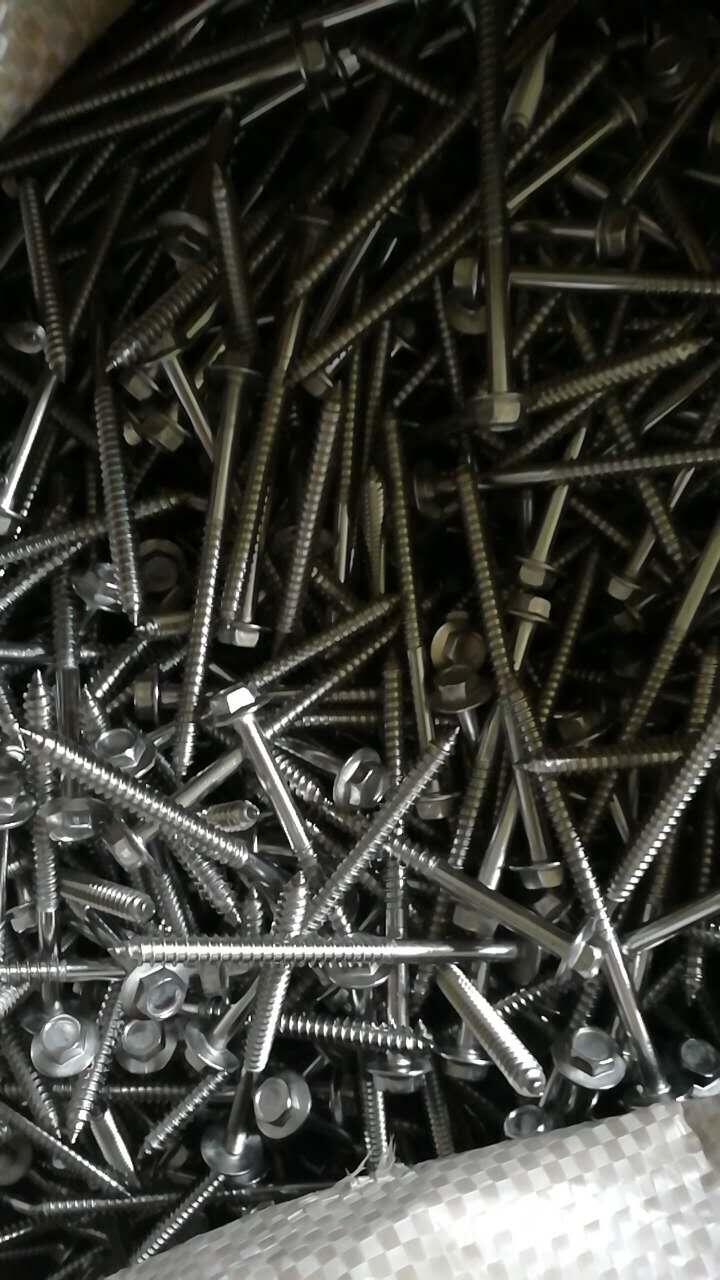 Flat Head Hex Type Self Tapping Screws with Half Thread