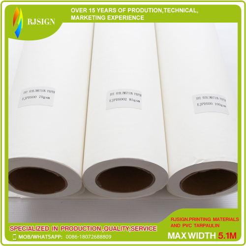 A4 or Roll Sublimation Paper for Roll Transfer Paper Advertistment