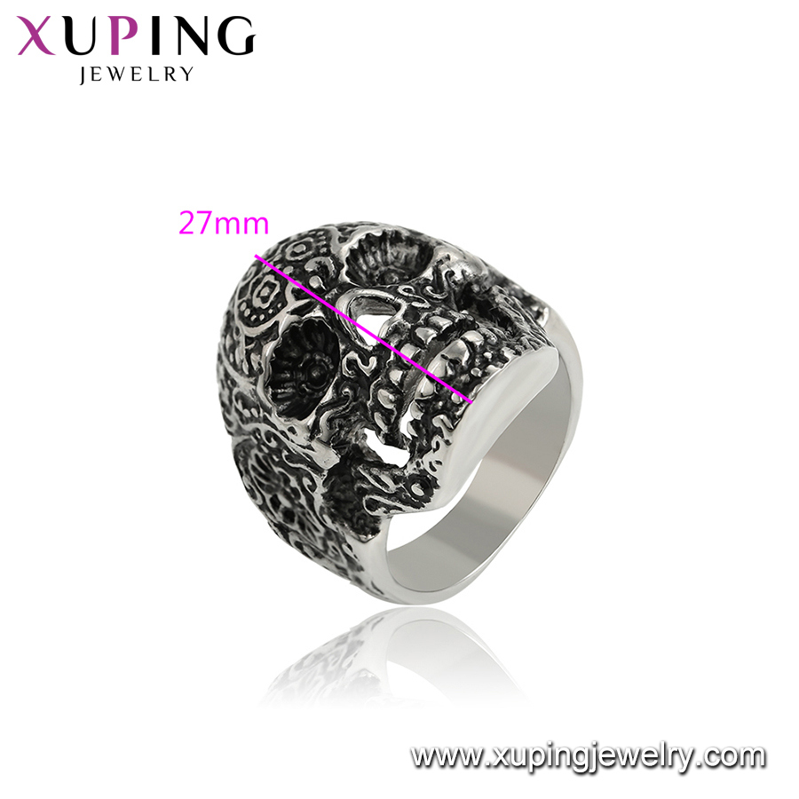Stainless Steel Human Skeleton Jewelry Ring for Women
