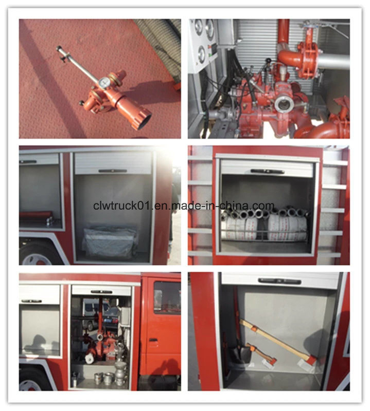 Dongfeng 4X2 Engine Fire Fighting Rescue Truck