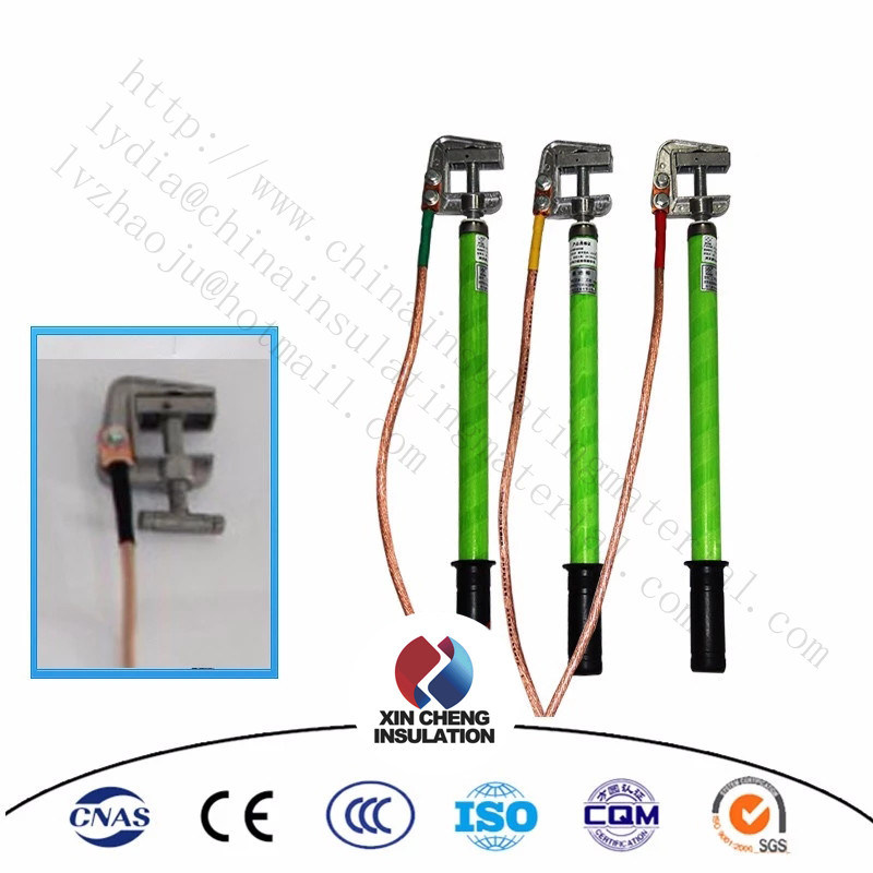 Portable Telescopic Grounding Rod with Earth Clamp and Earth Wire