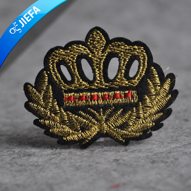Fashion Custom 3D Embroidered Patch for Clothing