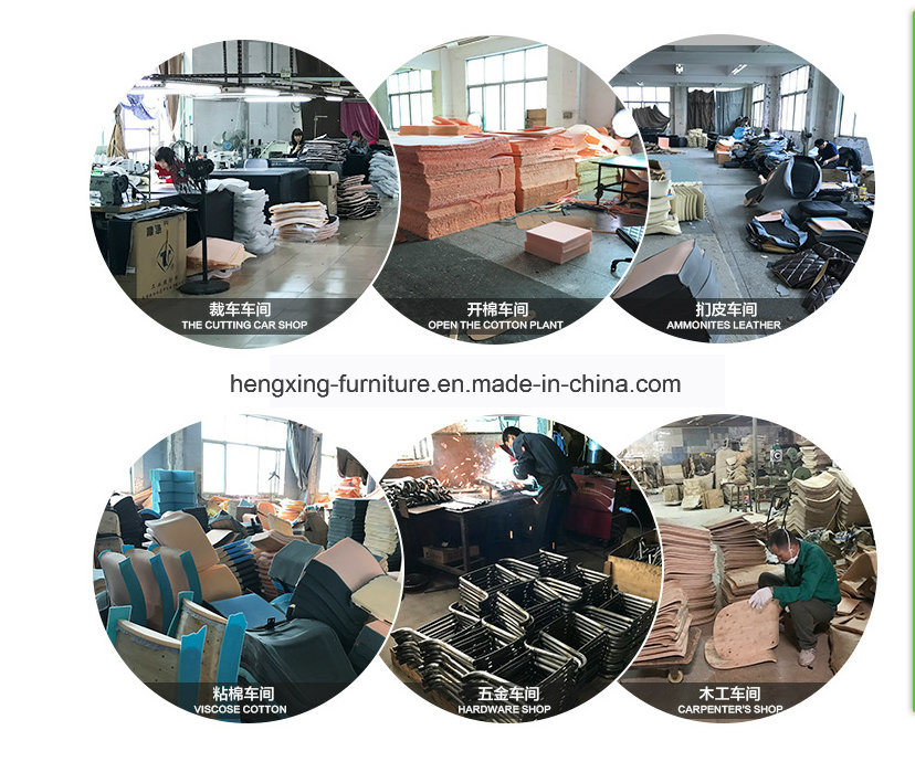 Hotel Reception Furniture Cushion Sofa (HX-SN8073)