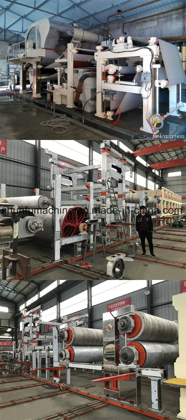 Chinese Supplier Production Tissue Parent Reels Paper Recycling Machine Prices