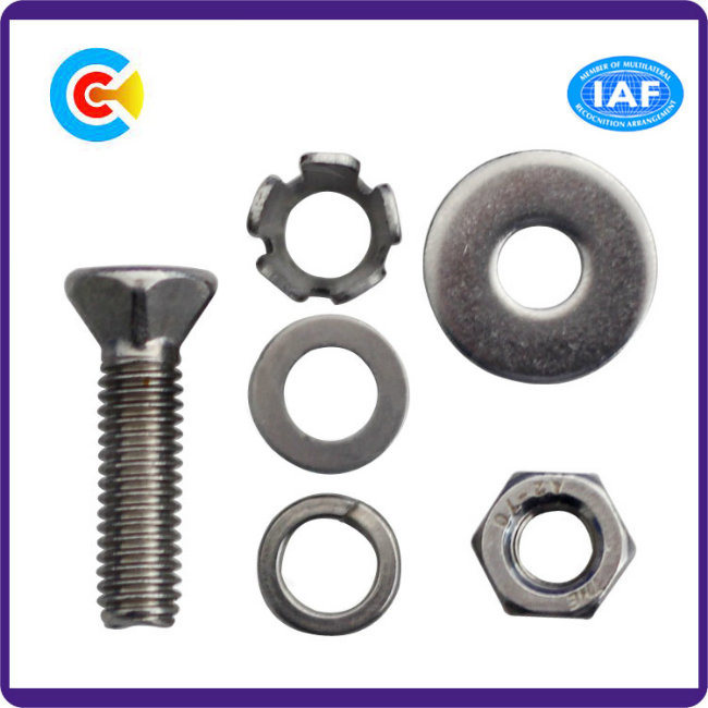 DIN/ANSI/BS/JIS Carbon-Steel/Stainless-Steel Cross Combination of Screws Combination Fan Screws