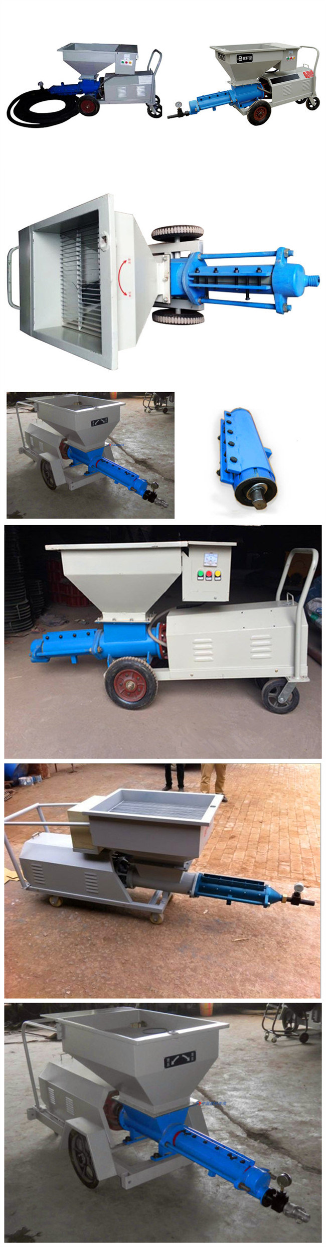 Screw Mortar Cement Grouting Pump Machine for Sale