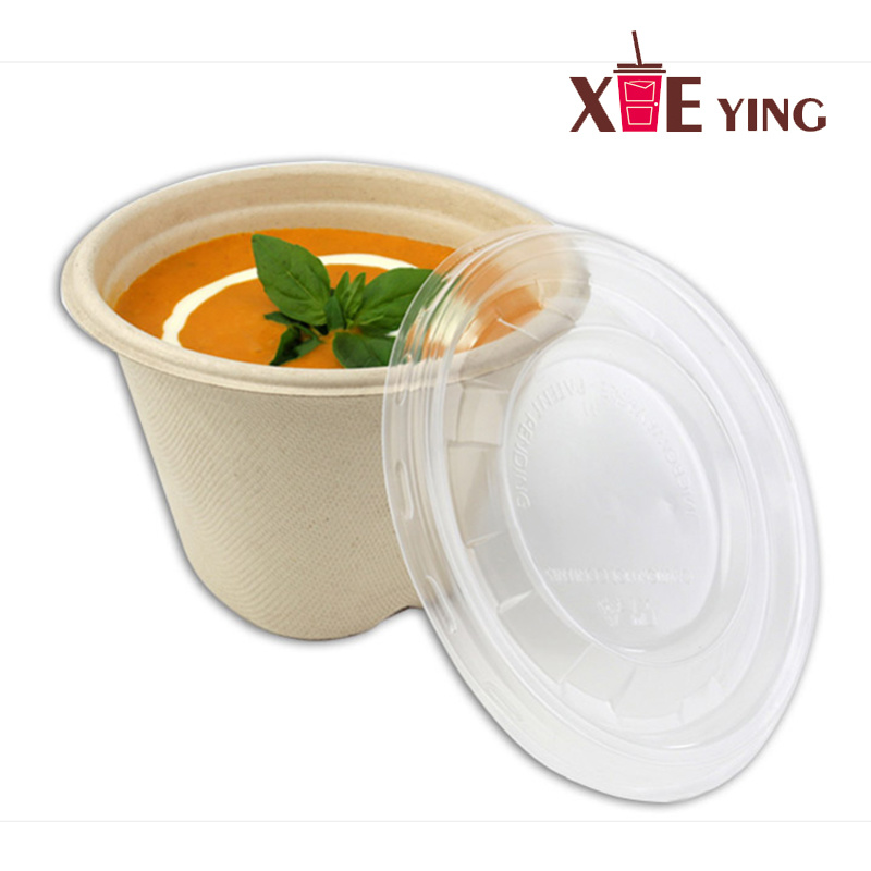 16oz China Manufacturer Biodegradable Paper Pulp Bowl