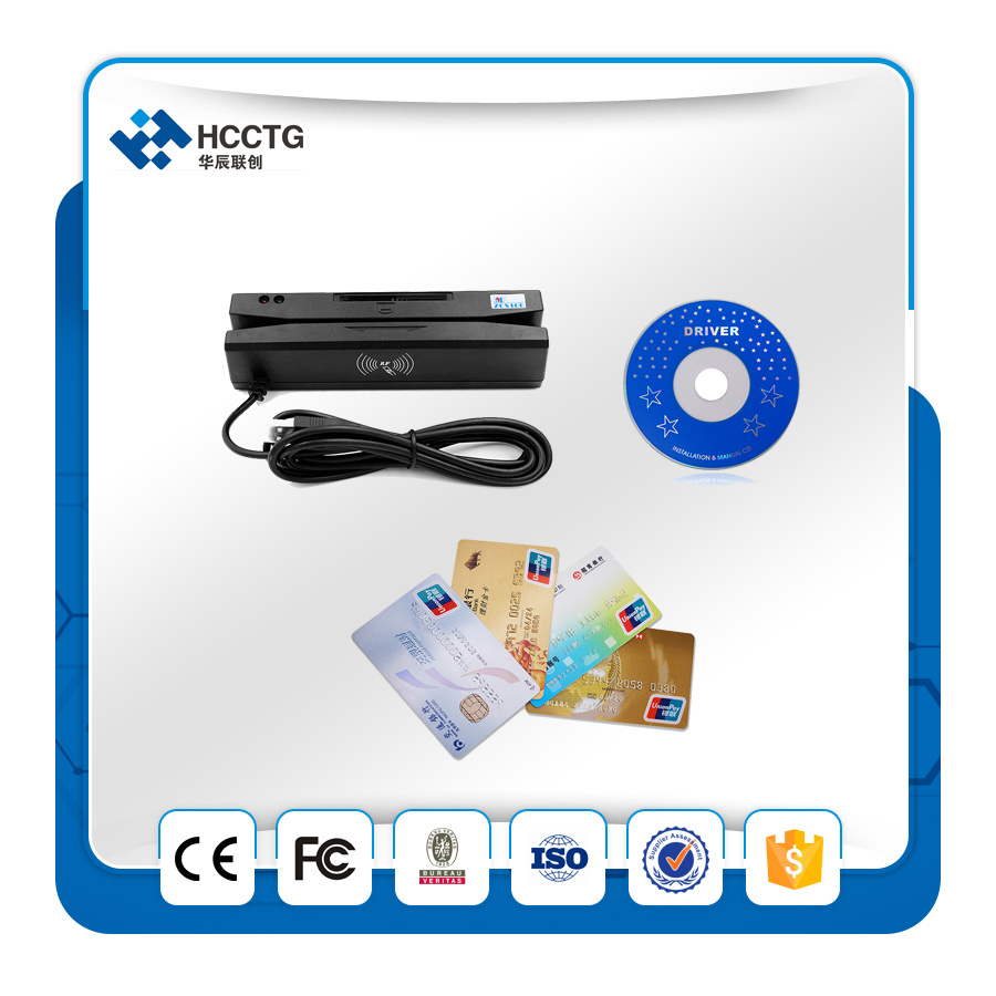 Msr IC Chip Card Combo Card Reader (HCC100)