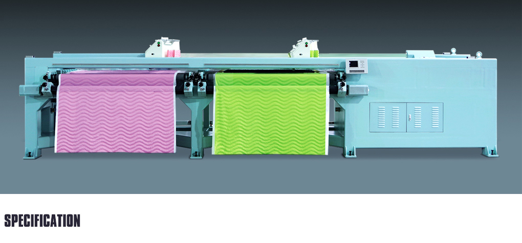 Horizontal Quilting Embroidery Machine (double width)