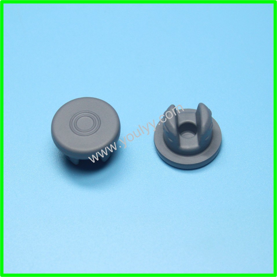 13A Grey Color Rubber Stopper for Infusion Bottle