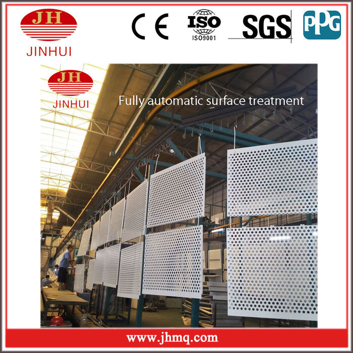 Foshan Factory PVDF Coated Aluminum Perforated Sheet (Jh102)