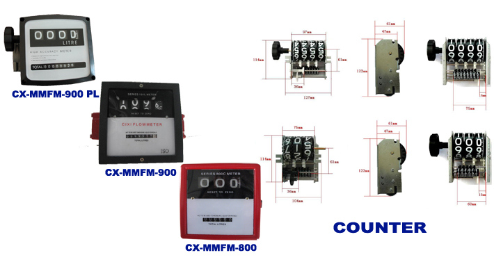 Diesel Fuel Mechanical Flow Meter (CX-MMFM)