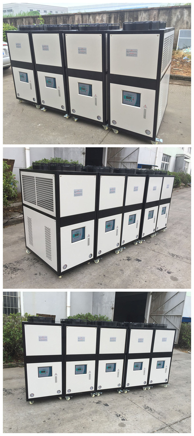 Sea Water Cooling Air Cooled Water Chiller Stainless Steel Pump