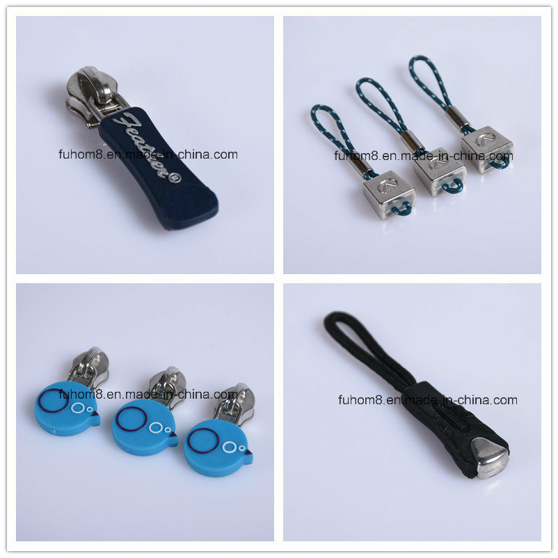 Custom Garment Metal Zipper Puller/Zinc Alloy Zipper Pull