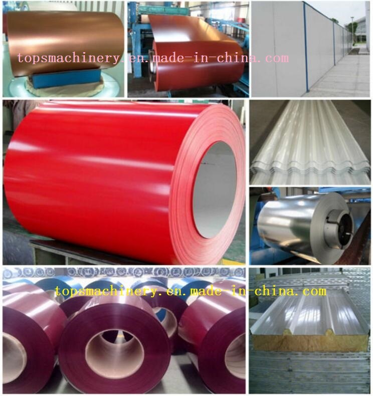 Color Steel Roof Sheet Glazed Tile Roll Forming Machine