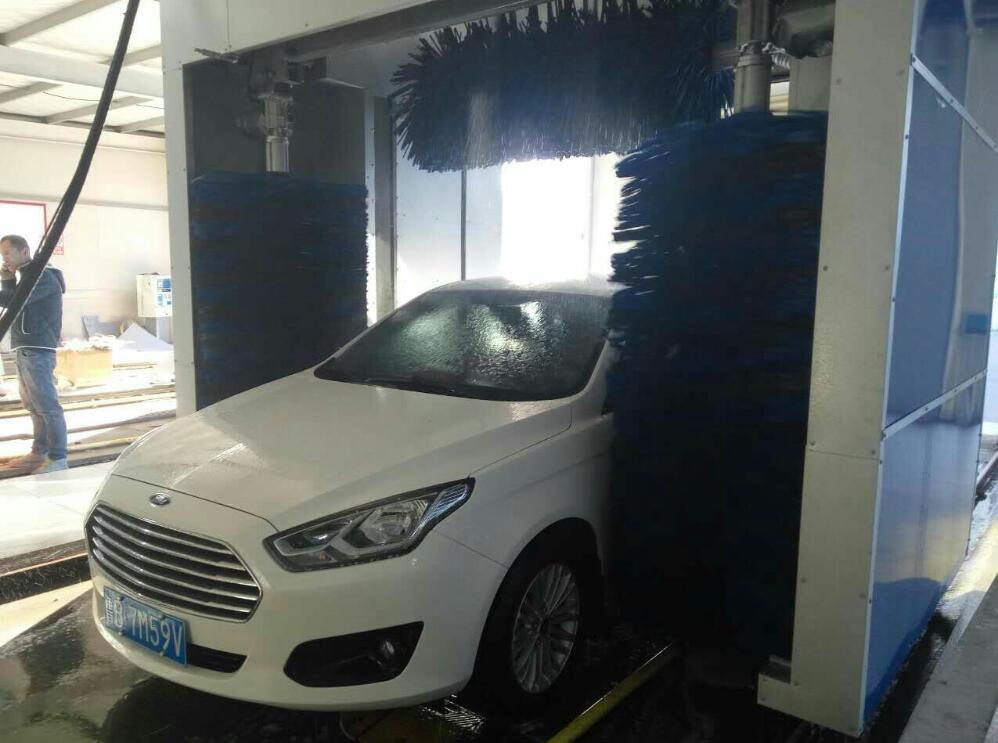 Nigeria Car Wash Business with Five Brush Car Wash Machine
