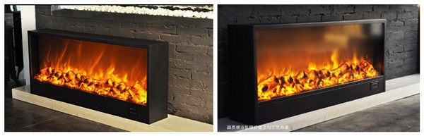 Hot Sales High Quality Ressessed or Insert or Embedded or Built-in Wall Electric Fireplace with Remote Control