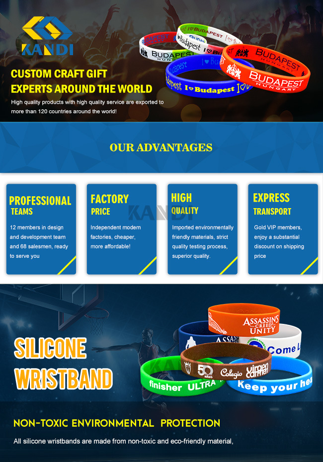 Free Sample Custom Fashion Rubber Colorful Silicon Slap Sport Smart Wristband Customized Engraved USB Imprinted Debossed Silicone Bracelet for Promotional Gift