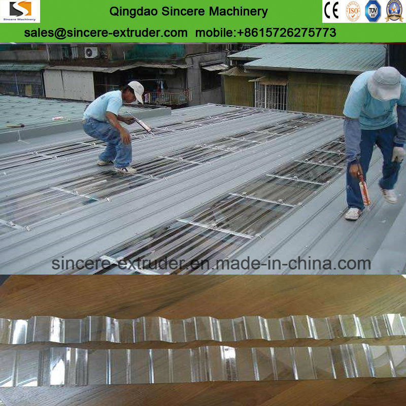 PVC Wave Roofing Sheet/Tile Extruder Production Making Machine