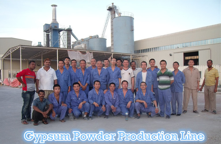 Oversea Service Construction Gypsum Powder Equipment