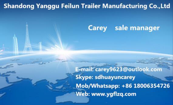 Flywheel Customed Carbon Steel 3 Axle ABS Carbon Steel Side Wall Semi Truck Trailer for Sale