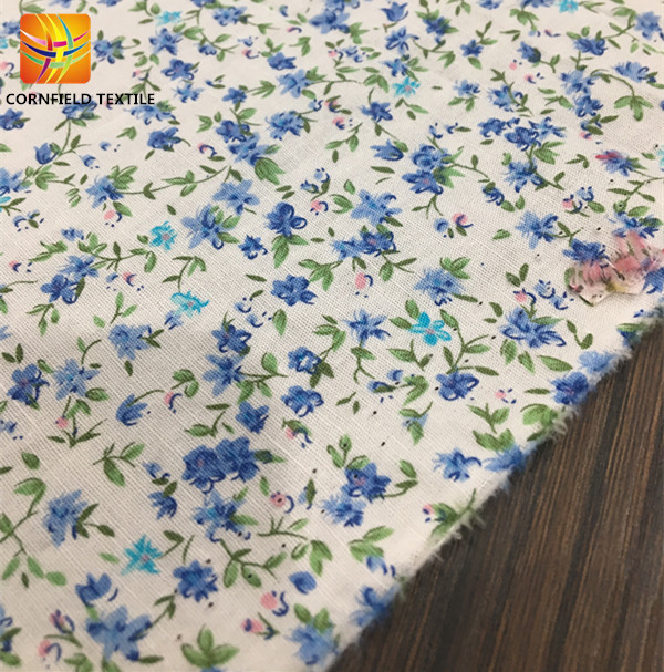 Tissu de coton d'impression numérique Digital Printing Cotton Fabric