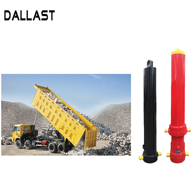 Dump Truck Trailers Underbody Front-End Hydraulic Oil Cylinder