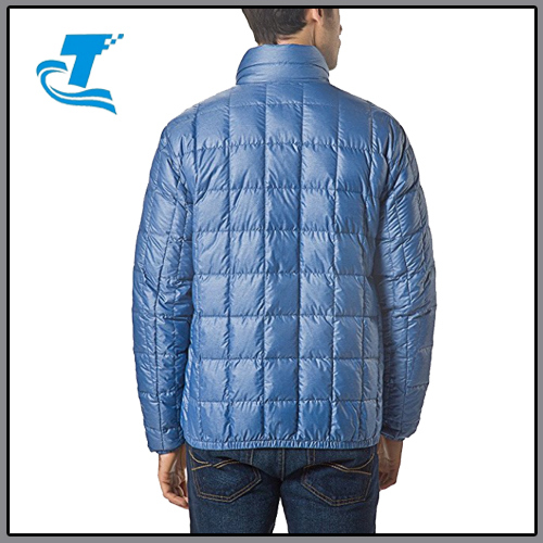 Men Packable Down Quilted Puffer Lightweight Jacket