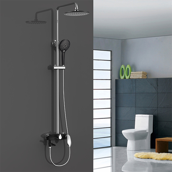 Bathroom Single Handle Gold Shower Faucet