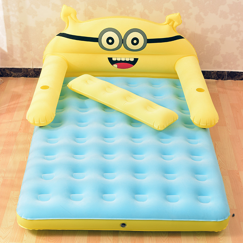 Comfortable Design Inflatable Carton Character Air Bed for Kids or Childrens