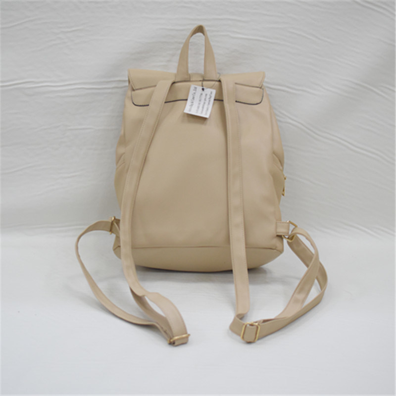 Fashionable Lady Backpack with Good PU and Cotton Lining