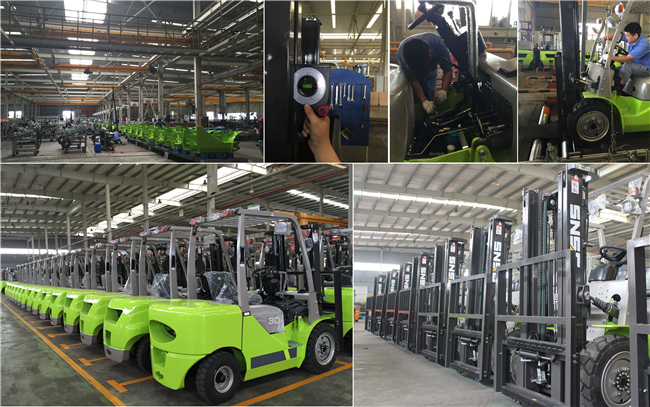 Customized Color 3.5 Ton Diesel Forklift