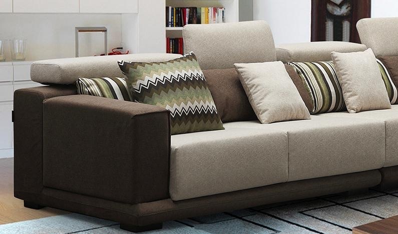Modern Furniture Design Fabric Sofa Set