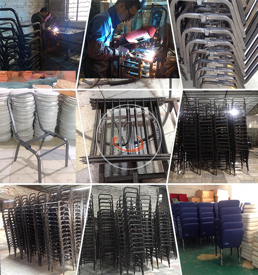 Metal Stackable Theather Pulpit Auditorium Church Chairs