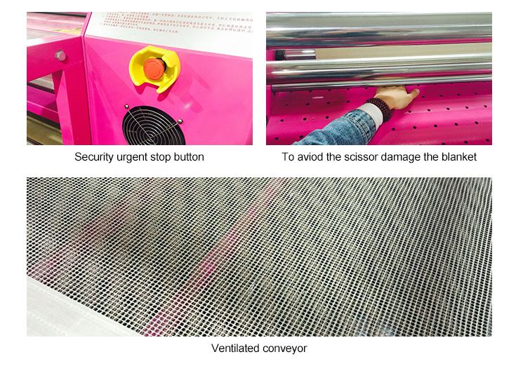 Digital T Shirt Sportswear Roll to Roll Heat Transfer Printing Machine